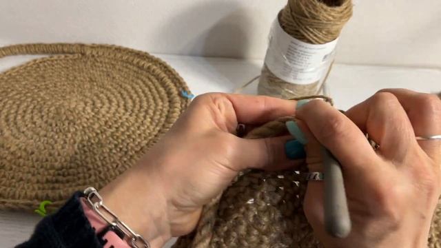 Модная ЭКО-Сумка из джута. Ты точно ее свяжешь, обязательно попробуй смотреть онлайн