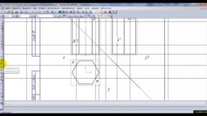 Видеоуроки КОМПАС 3D. Урок 4  Как создать чертеж и найти проекции точек на пирамиде и призме 1 част