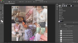 How To Make A Collage/Moodboard Using Adobe Photoshop 2020