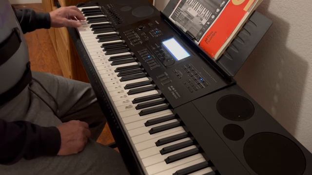 (442) Simple Kid song to learn...Played on Casio WK-7600 смотреть онлайн