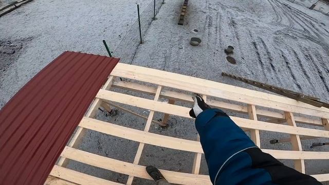 Крыша готова! [Жизнь в деревне] смотреть онлайн