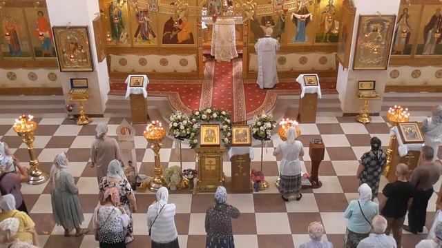 Неделя 11-я по Пятидесятнице. Обретение мощей свт.Митрофана, еп. Воронежского. Божественная Литурги смотреть онлайн