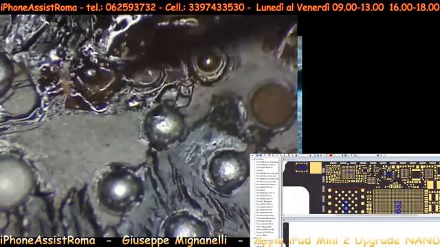 iPhoneAssistRoma Giuseppe Mignanelli Apple iPad Mini 2 Upgrade NAND Parte Seconda смотреть онлайн