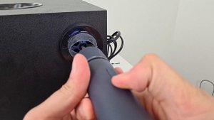Yamaha NS-SW200 sub disassembly & free air test