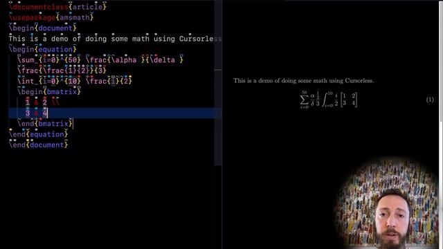 Do math by voice: Cursorless + Talon + VSCode + Mathfly смотреть онлайн