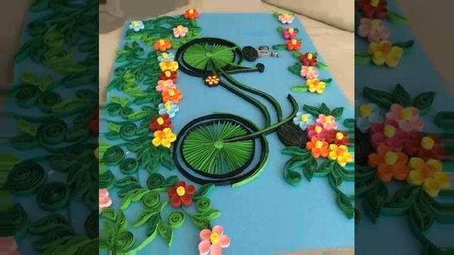Paper craft Landscape and pictures/Most Creative Quilling art collection смотреть онлайн