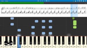 Марш авиаторов СССР (Все выше, и выше, и выше) (на пианино Synthesia cover) Ноты и MIDI