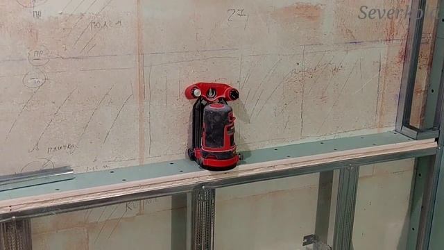 обшивка стен с нишами под плитку. Монтаж гипсокартона в ванной.