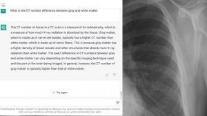 chatGPT for Radiology, is it a Google killer?