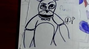 Пять ночей с фредди мой рисунки