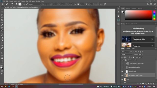 Jinsi ya kufanya Beauty Retouch ya picha kwa Adobe Photoshop Part 2 смотреть онлайн