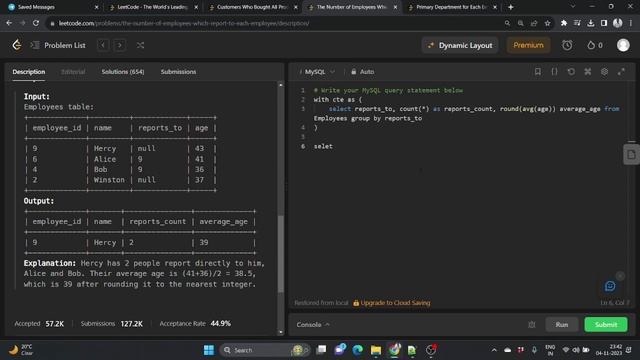 SQL Leetcode Problem Solving 18 смотреть онлайн