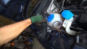 Замена передних пружин VW Jetta
