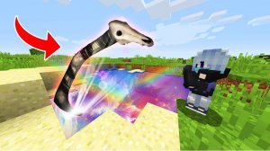 Я УВИДЕЛА ДОЛГОВЯЗУЮ ЛОШАДЬ В МЁРТВОМ ОЗЕРЕ В МАЙНКРАФТ! LONG HORSE БИТВА В MINECRAFT