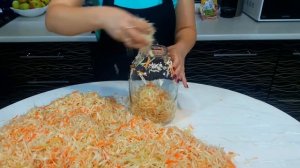 Квашеная Капуста на Зиму Бабушкин Рецепт Сочная и Хрустящая Квашеная Капуста в Банках