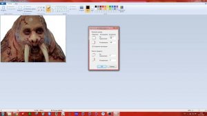 Как изменить разрешение картинки в программе Paint. Изменить размер фотографии. Увеличить фото.