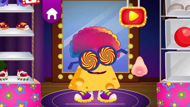 Детская игра ОДЕВАЛКИ! Веселые фрукты и овощи переодеваются в классных персонажей! #мультик смотреть онлайн