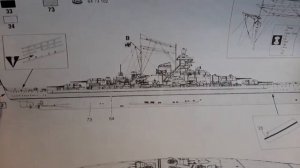 Чертёж Бисмарка и Тирпица