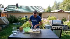 "Укол свиньи" или как сделать карбонад сочным! Фруктовый маринад.