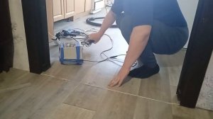 Линолеум выровнялся!