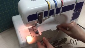 Обзор на распошивальную машину ELNA 444?Возможности машины?как сделать окантовку