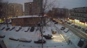 Зимний рассвет в Перми