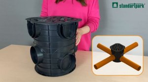 Дождеприёмник Standartpark S'park/ применение, комплектация, монтаж/ точечный водоотвод с территори