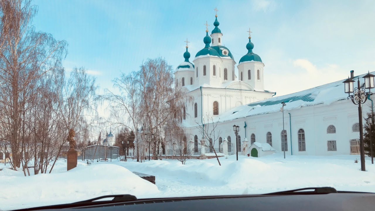 Поездка из Елабуги в Казань. Дорога классная. Заселились #8