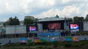 Омск "День города" 3 августа 2014г 12:23:50 "Гроза" Вивальди - танец