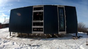3. Остекление: витраж, окна, входная дверь | Барн 33, 47, 63