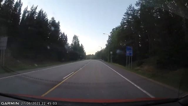 Dashcam in Finland: LKW Walter, Vihti 2021 смотреть онлайн