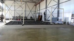 Цена сборного торгового павильона и процесс сборки