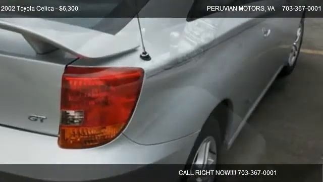 2002 Toyota Celica LB GT MANUAL (NATL) - for sale in MANASSAS, VA 20110 смотреть онлайн