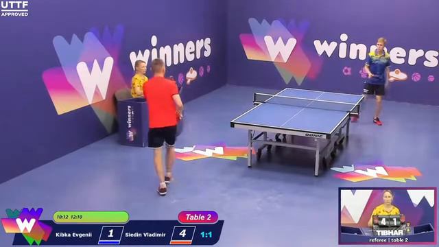Winners League 26.07.21 Kibka Evgenii - Siedin Vladimir 17:30 смотреть онлайн