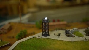 Движение прожектора на Форте Тотлебен