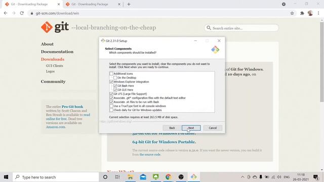GIT Installation for windows смотреть онлайн