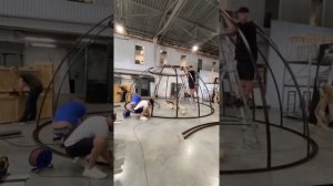 КУПОЛЬНАЯ БЕСЕДКА из поликарбоната #КУПОЛУРАЛ