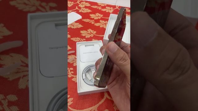 Unboxing iphone 14 Pro  gold Color