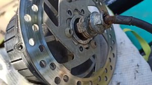 замена подшипника 6003 заднего колеса Kugoo m4 pro. часть 2