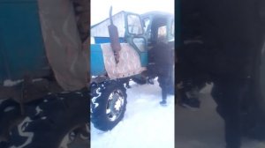 ЗАПУСК Т40АМ НА МОРОЗІ -20°()СОВЕЦКИЙ ТРАКТОР ()ОБЗОР Т40