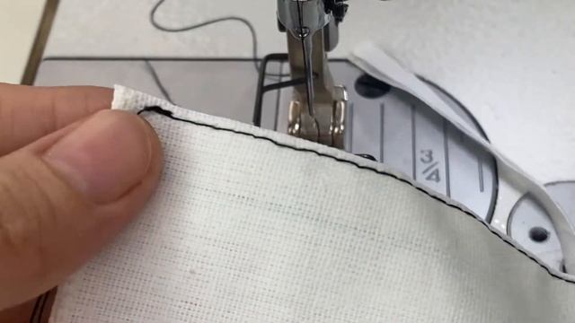 Французский шов немесе бельевой шов тігу әдісі