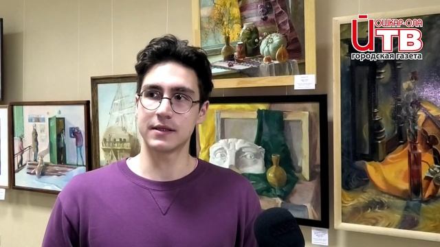 В Йошкар-Оле открылась выставка «Молодые таланты Республики Марий Эл» смотреть онлайн