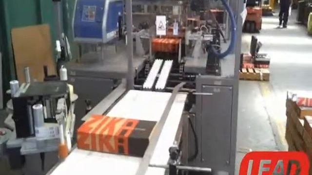 упаковка   картонных коробок в 2 ряда  по  высоте  в гофрокороба -картонета МКН 7