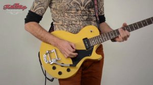 Collings 290 Bigsby | TV yellow at The Fellowship of Acoustics