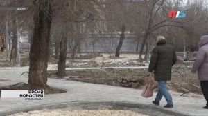 В Волгограде продолжается благоустройство сквера на ул. 7-й Гвардейской