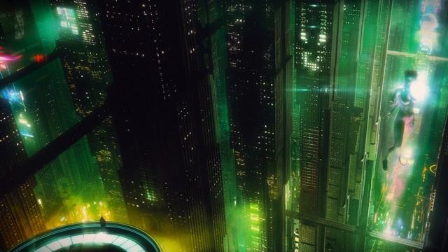 Cyberpunk Ambience | Flying vehicules, Futuristic city, spaceship, rain, thunders | ASMR смотреть онлайн
