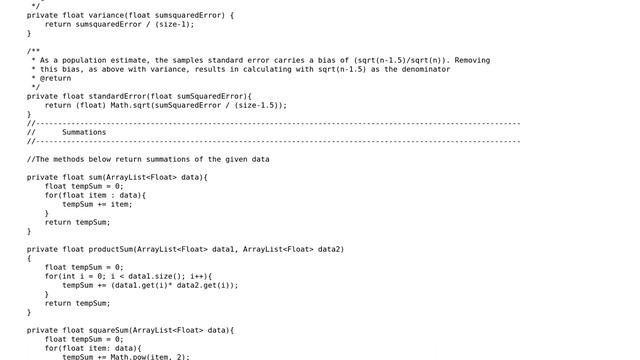 Statistical Sample with Analysis Java (Round 2) смотреть онлайн