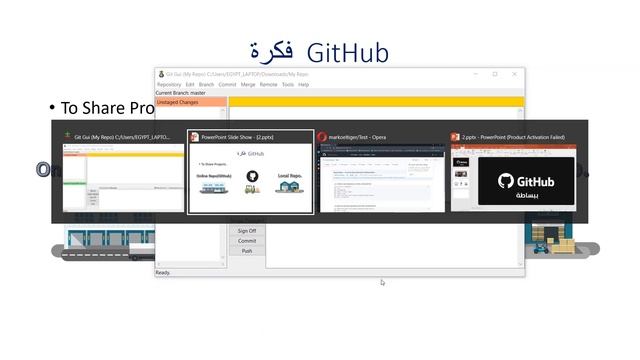 "GitHub "شرح "جيت هاب" ببساطة في خمس دقائق смотреть онлайн
