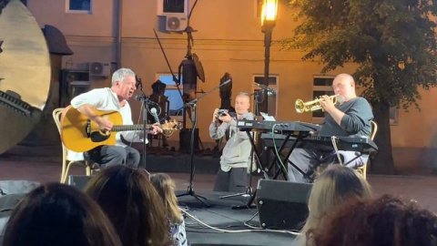 Леонид Фёдоров - Дмитрий Озерский (АукцЫон) - 23.06.22 - концерт (мини обзор)!