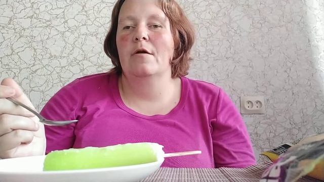 Новинка мороженое Бумераг дыня, лайм и лимон